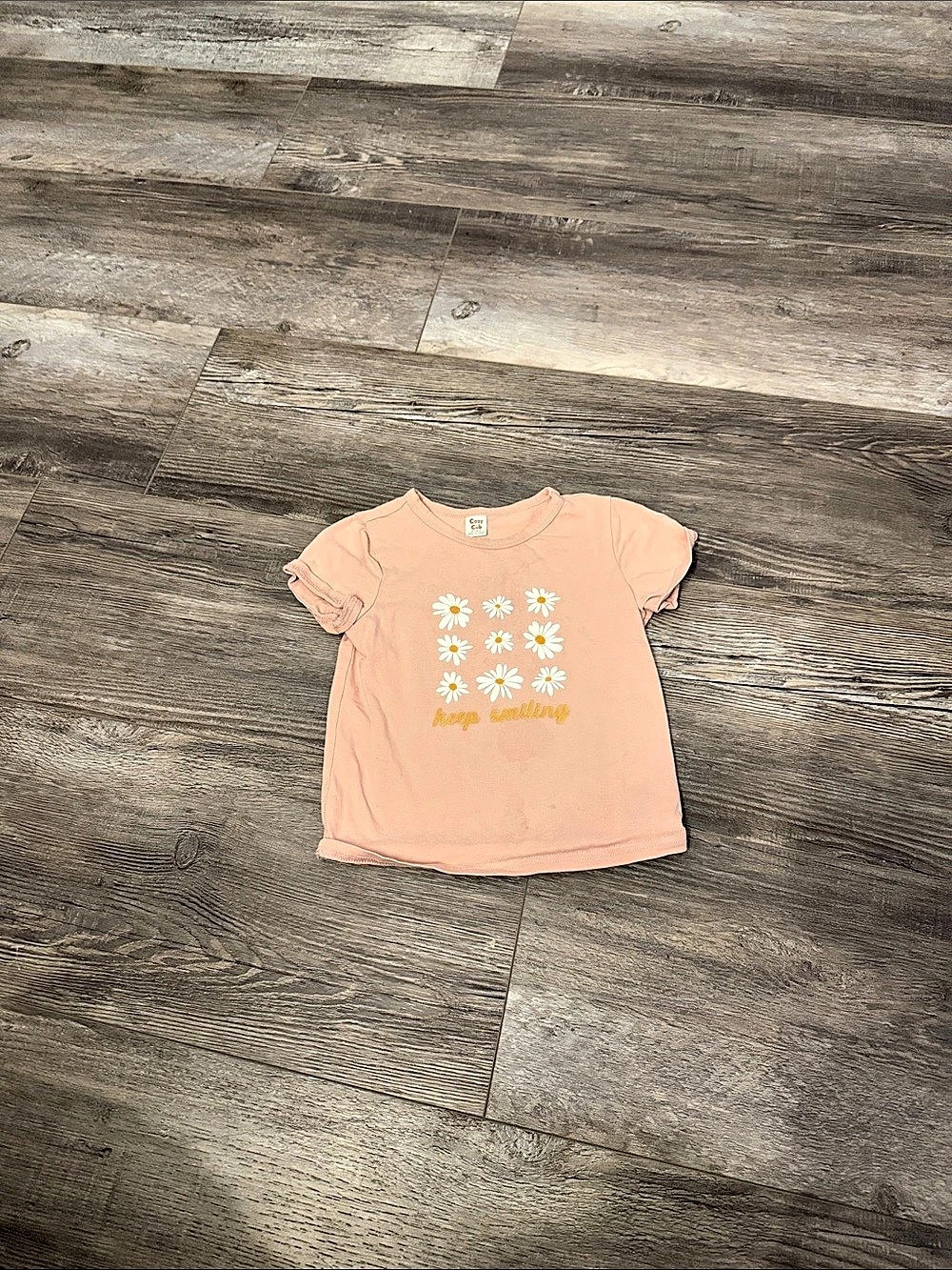 Cozy Cub Girls Graphic Tee Pink Size 2T-3T Like New